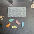 10 Cavity Angel Wing Silicone Mould - Feathered Wing Design for Chocolates & Desserts - Pack of 1