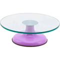 12 Inch (30 cm) Cake Turntable Tempered Glass Twist Turntable Cake Anti-Slip to Turn Flower Table Baking Tools