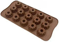 15 Cavity - Mini Bundt Ring Silicone Chocolate Mould - Pack of 1