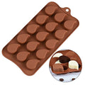 15 Cavity - Teardrop Shape Silicone Chocolate Mould - Pack of 1