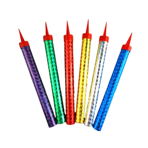 15 cm Sparkle candle 6 pcs pack