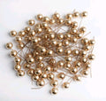 15 mm Gold Beads (100 pcs Pack)