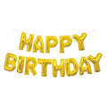 16" Golden HBD Foil Banner