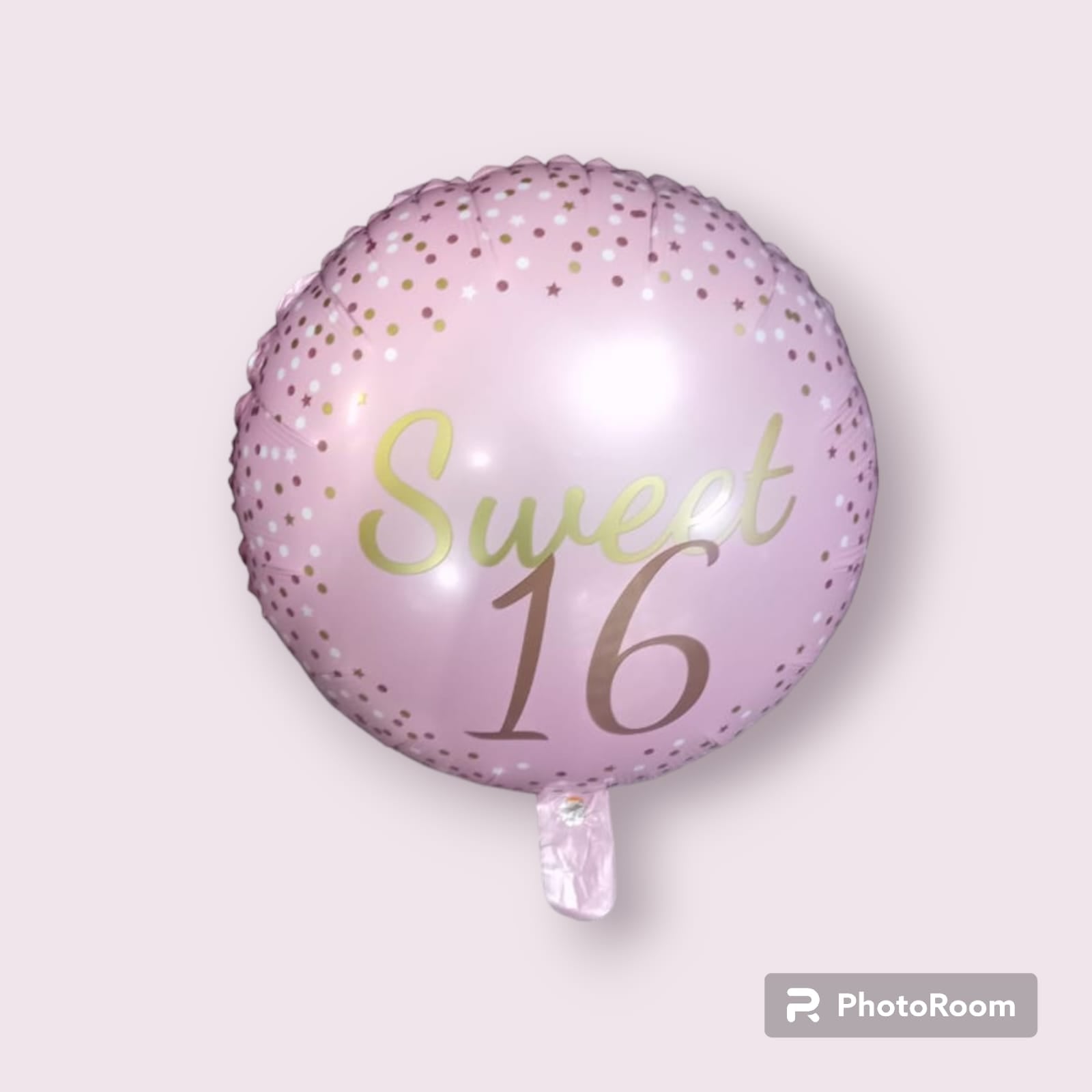 18" Sweet 16 Theme Foil Balloon Loose