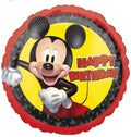 18" Mickey Theme Foil Balloon Loose