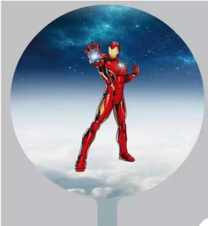 18" Avenger Theme Foil Balloon Loose