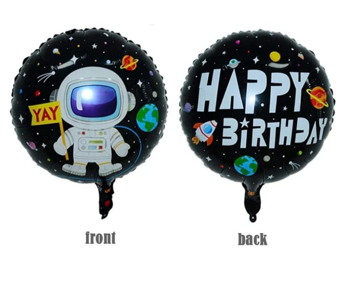 18" Astronaut Theme Foil Balloon Loose