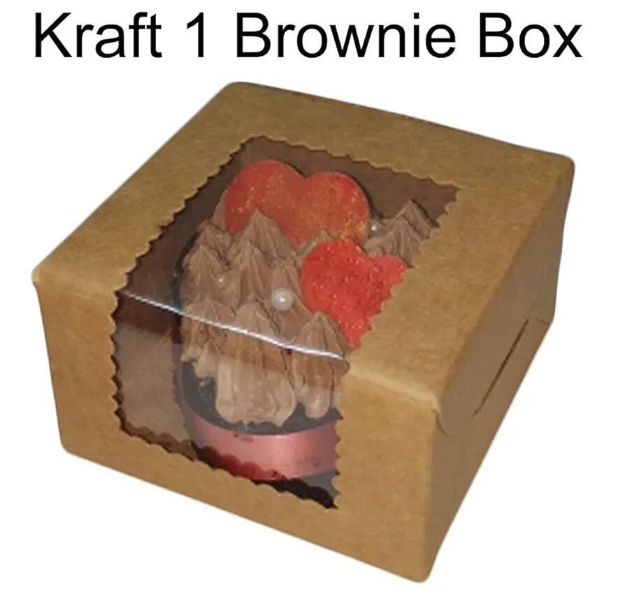 1 Brownie Box Kraft