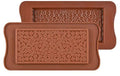 1 Cavity - Coffee Bean Design Silicone Bar Chocolate Mould - Pack of 1