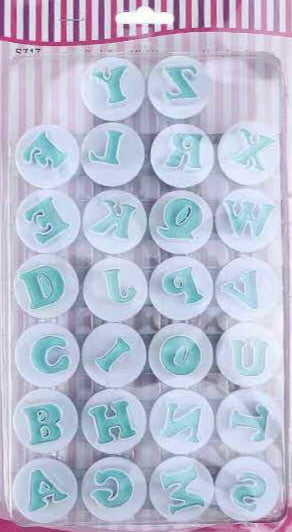 26 Pcs Uppercase Cutter