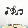 3 Pcs Music Theme Topper Paper