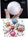 4 cm Ball Thermocol Dummy (10 Pcs Set)