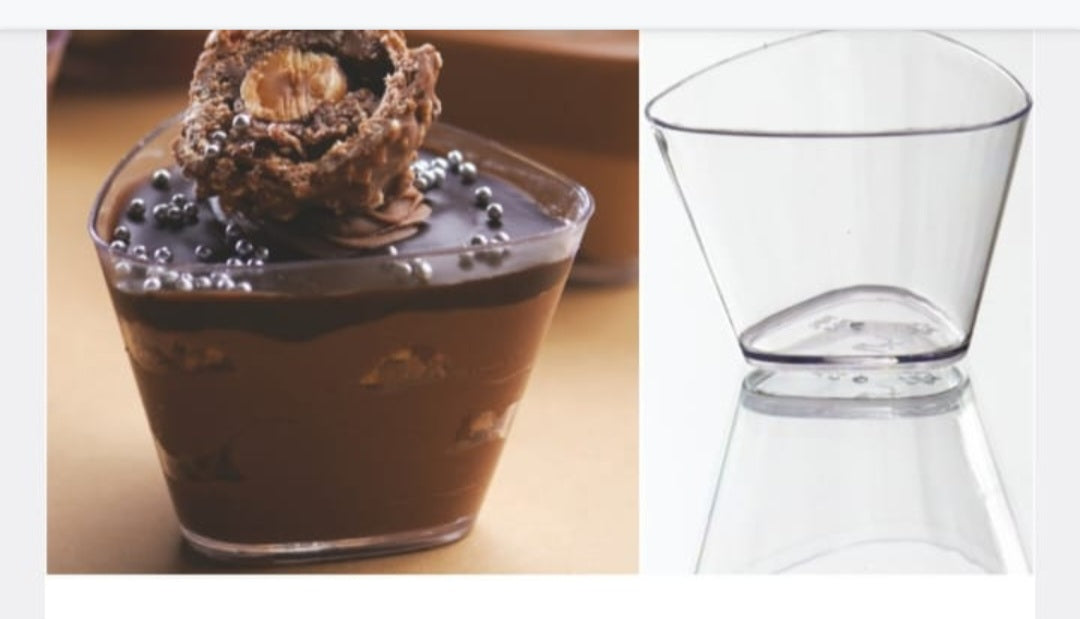 65 ml Triangular Cup PS Snack / Salad / Desert