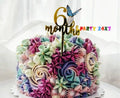 6 Months Cake Topper