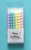 6 Pcs Spiral Pastel Color