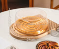 8" Cake Box Gold