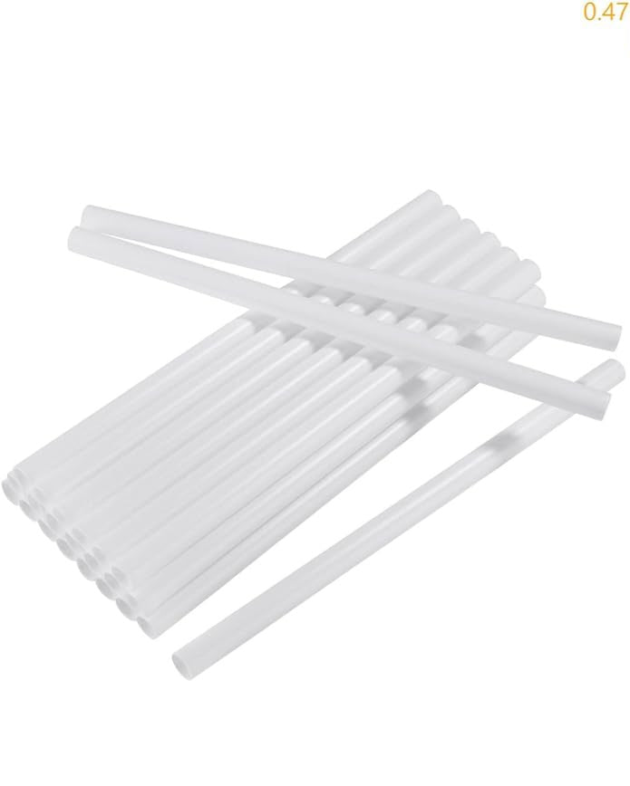 8 Pcs Dowel for Cake 30 cm * 1 cm White