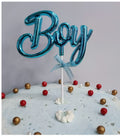 Acrylic Topper "Boy"