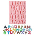 Alphabet Silicone Mould - 26 Cavity Mould - Pack of 1