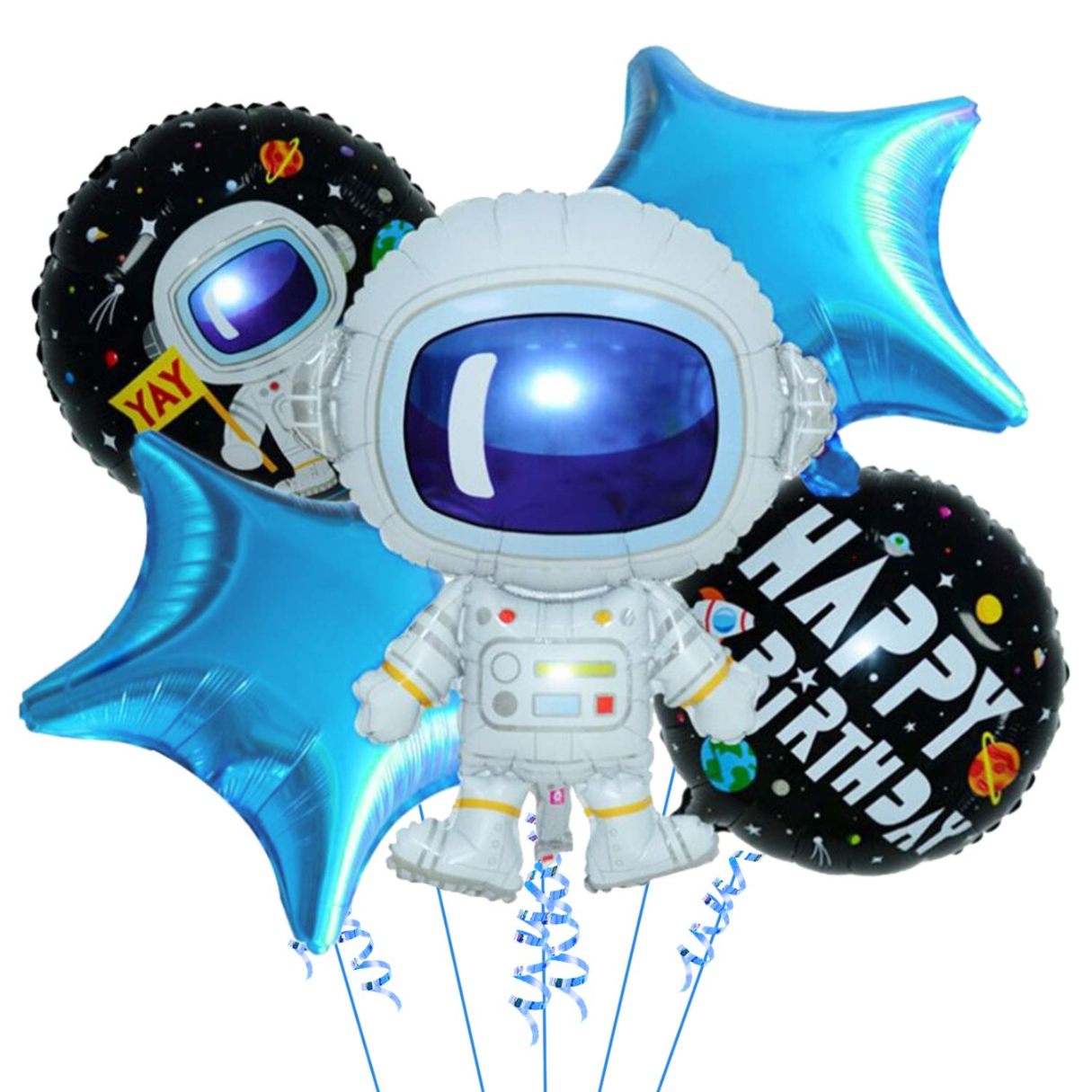 Astronaut 5 Pcs Foil Balloon