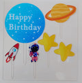 Astronaut Theme Acrylic Topper Set