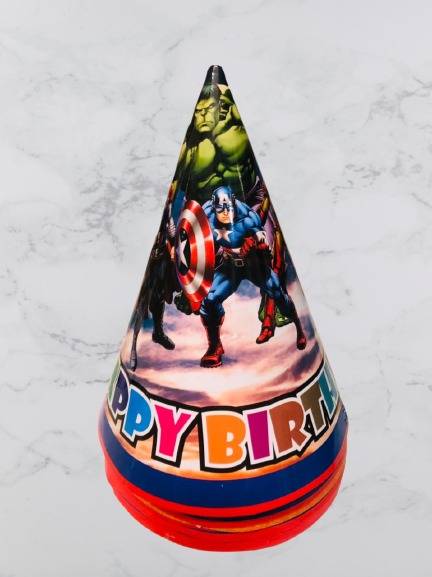 Avenger Theme Caps (Pack of 10)