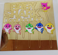 Baby Shark Theme Acrylic Topper Set