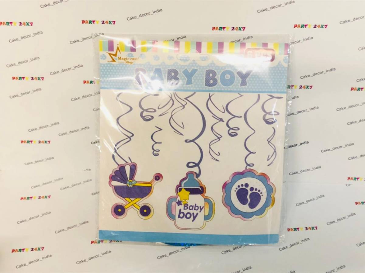Baby Boy 6 Pcs Swirl