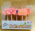 Bachelor Theme Design 1 - 5 pcs Character Candle