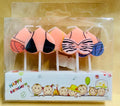 Bachelor Theme Design 2 - 5 pcs Character Candle