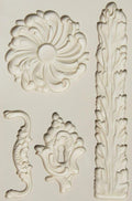 Baroque Style Decorative Silicone Mould - 1 Piece