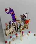 Basketball Theme Imported Acrylic Toppers Size Appx 5-8"