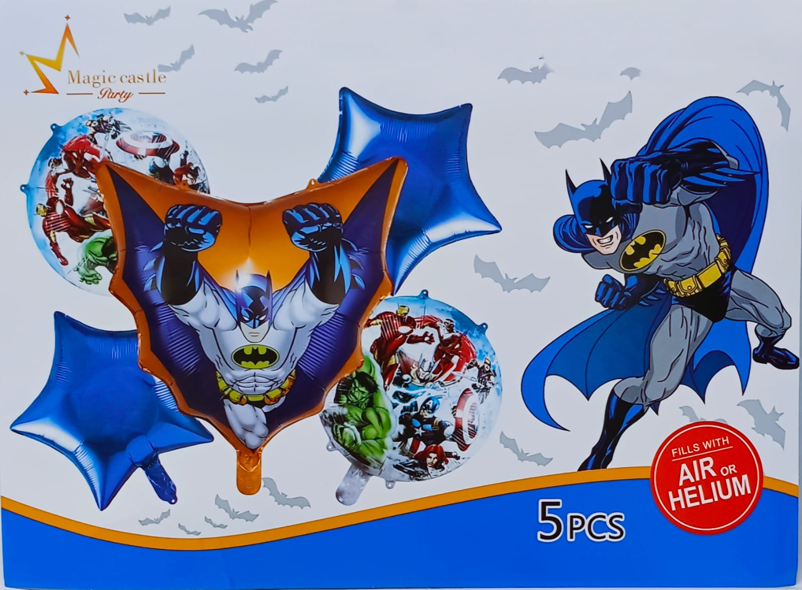 Batman 5 Pcs Foil