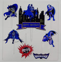Batman Theme Acrylic Topper Set