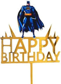 Batman Theme Cake Toppers
