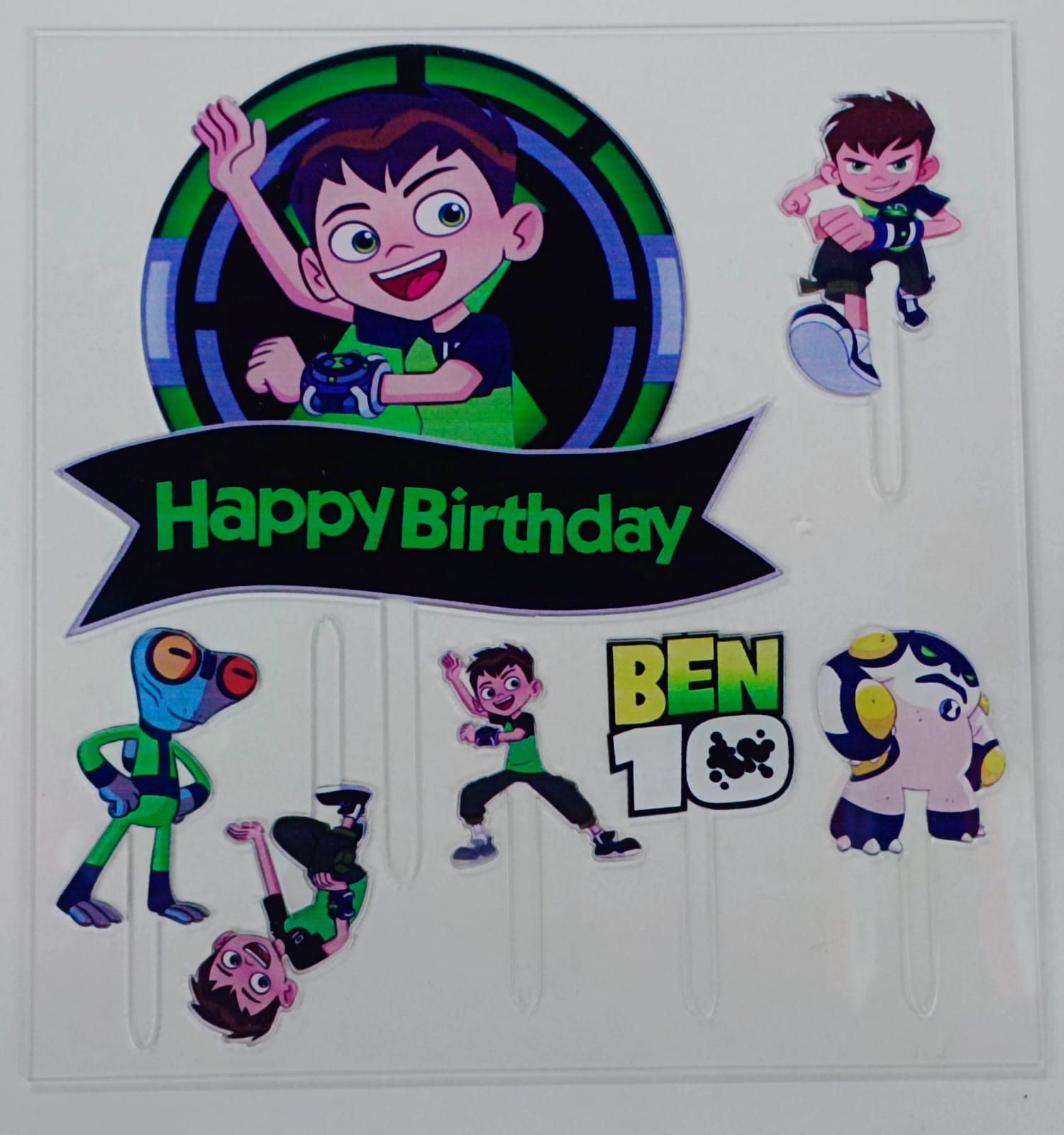 Ben10 Theme Acrylic Topper Set