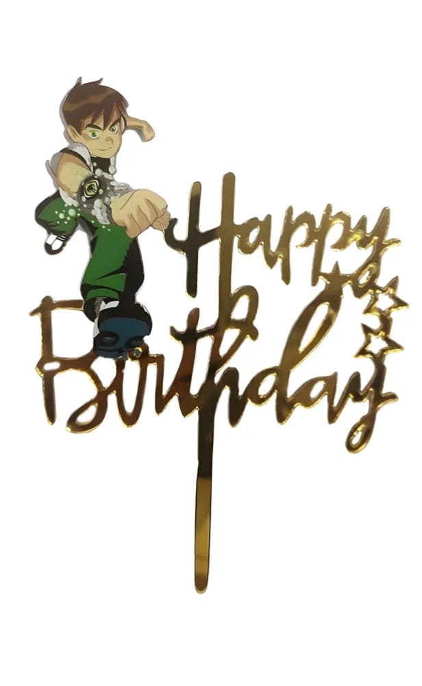 Ben 10 Theme Cake Toppers