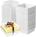Bento Cake Box, Burger, Fries Box With Lid