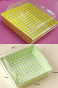 Bento Cake Box - Burger - Fries Box With Lid