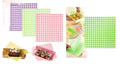 Bento Liner Oil Absorbing 20 x 20 cm (8x8" Apprx) Paper Baking 100 Pcs Per Pack