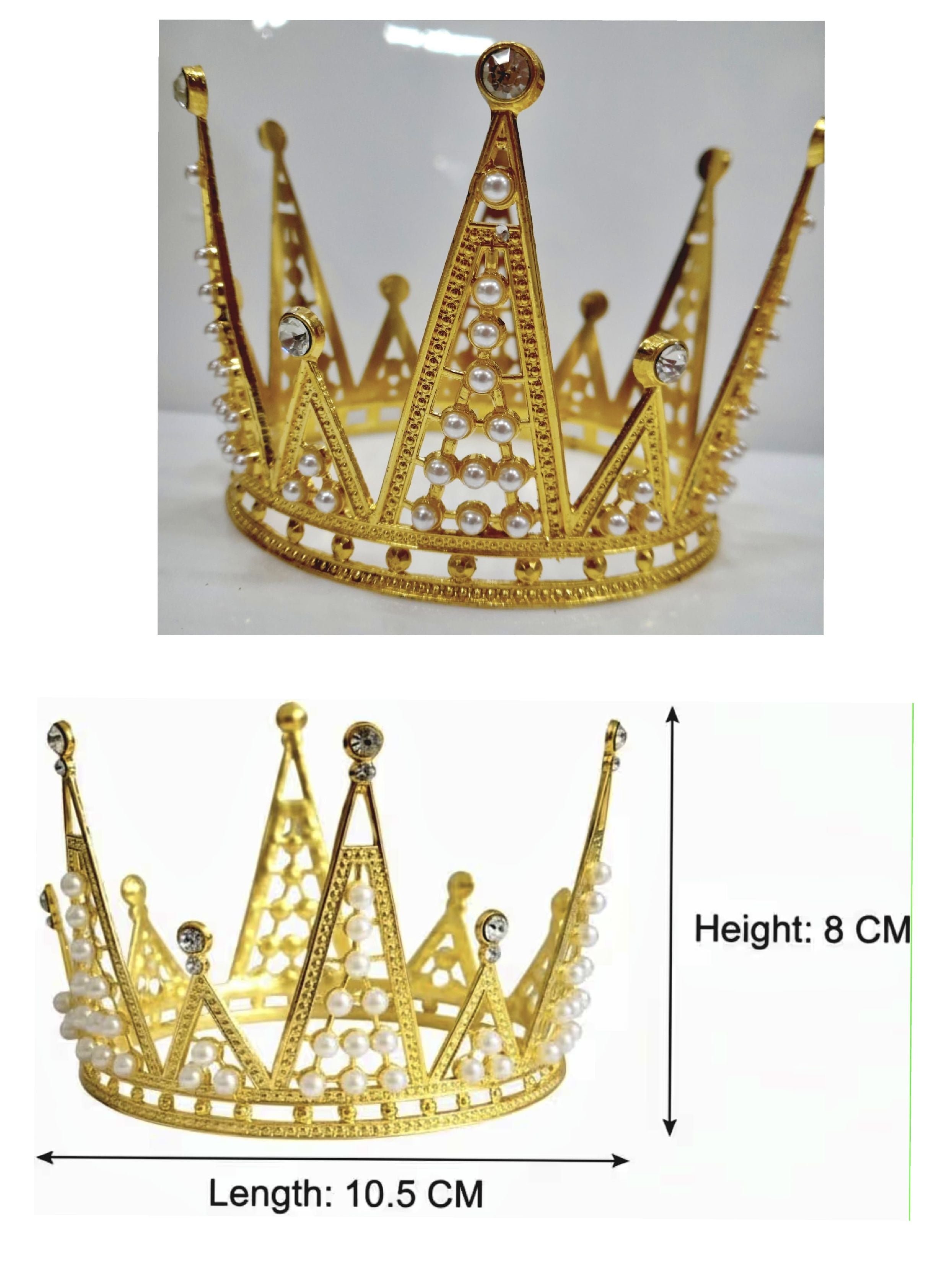 Big Crown White Pearls
