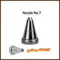 Big Nozzle No. 7 – Stainless Steel Piping Tip for Cake Decoration