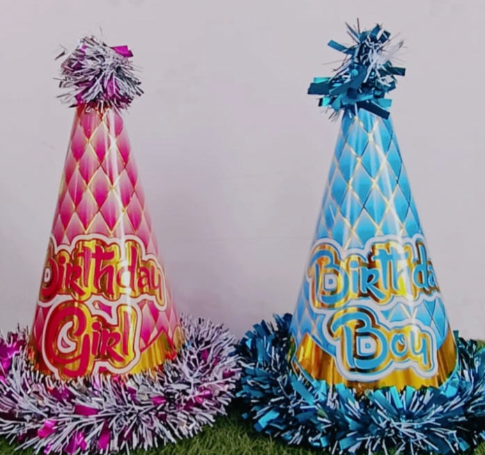 Birthday Girl / Birthday Boy Pink / Blue Long
