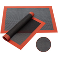 Black Silicone Baking Mat - Nonstick Sheet for Making Cake, Pizza, Fondant Cake - 1 Piece