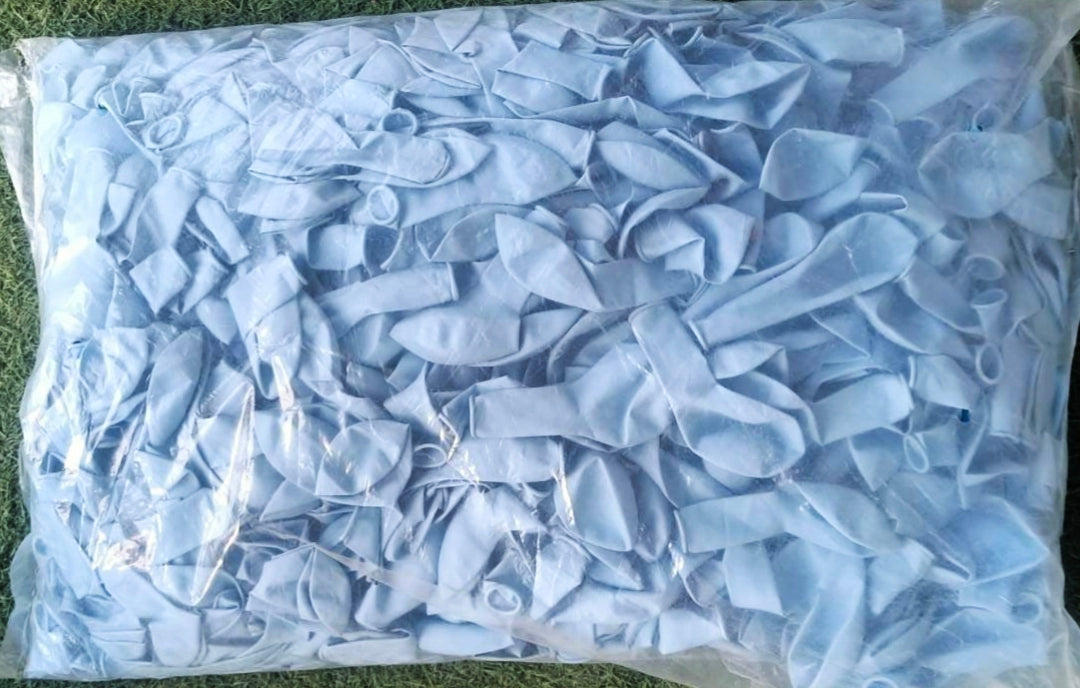 Pastel Balloons 1000 Pcs Packing 1.5 g 9" Imported