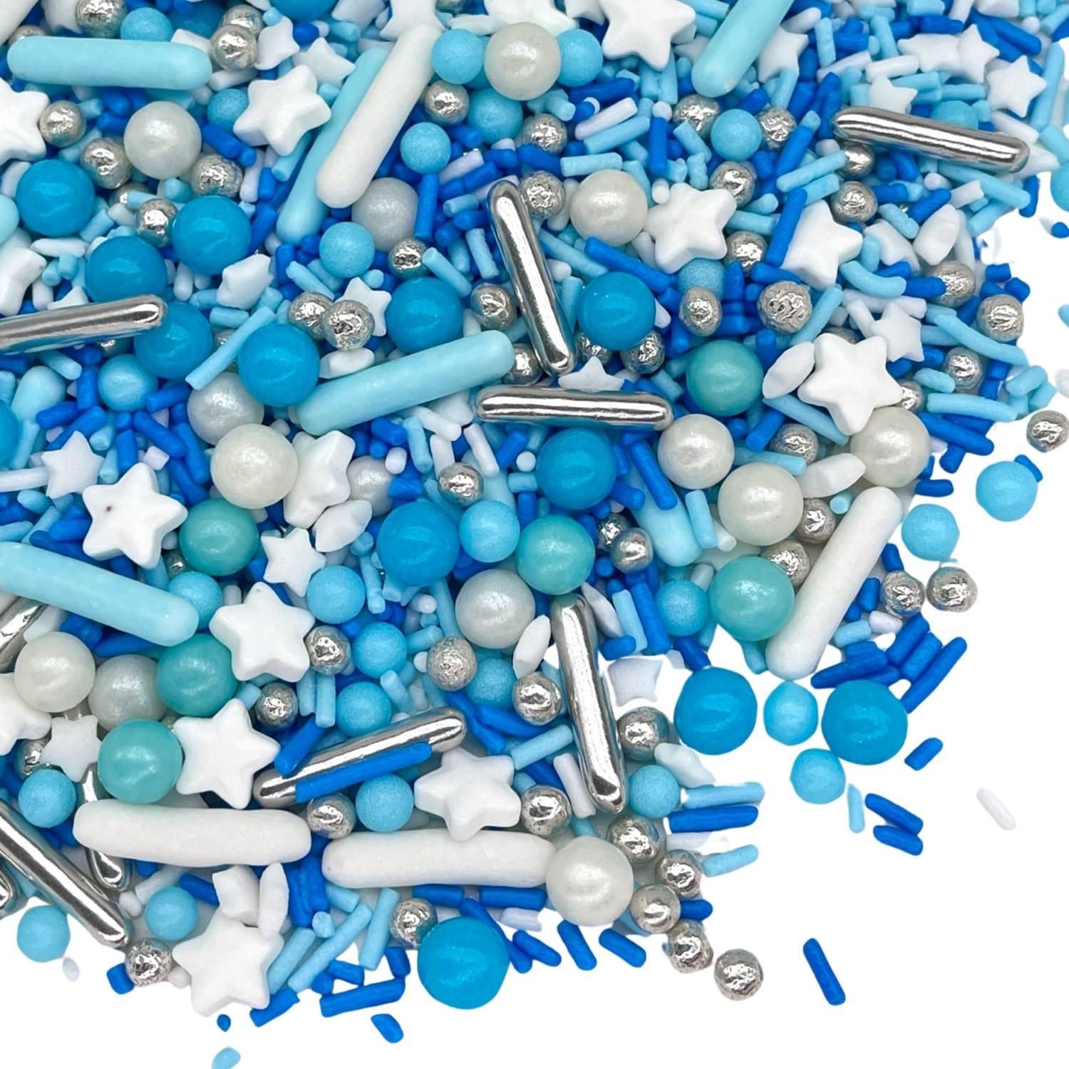 Blue White Mix High Quality Fusion Sprinklers Mix Size 1 Kg Pack