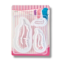 Boho Curved Feather Embossing Mold Set - 3 Sizes - Pack of 1