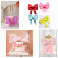 Bow for Cake Decor EVA - Assorted Colours 4-6