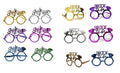 Bride to be Goggles Plastic Colourful 2 Designs 12pc Pack