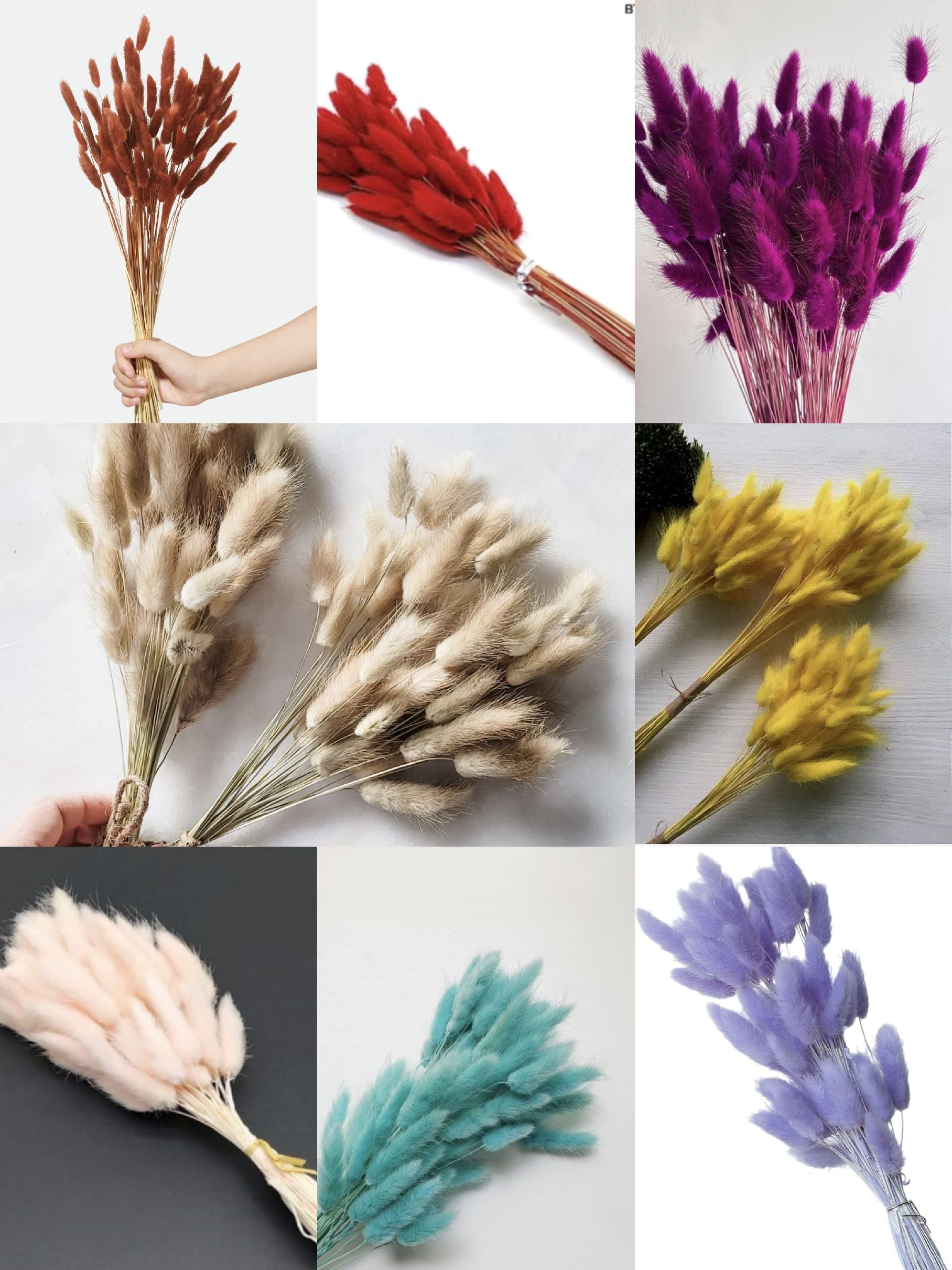 Bunny Tail 7-8 Colours Mix